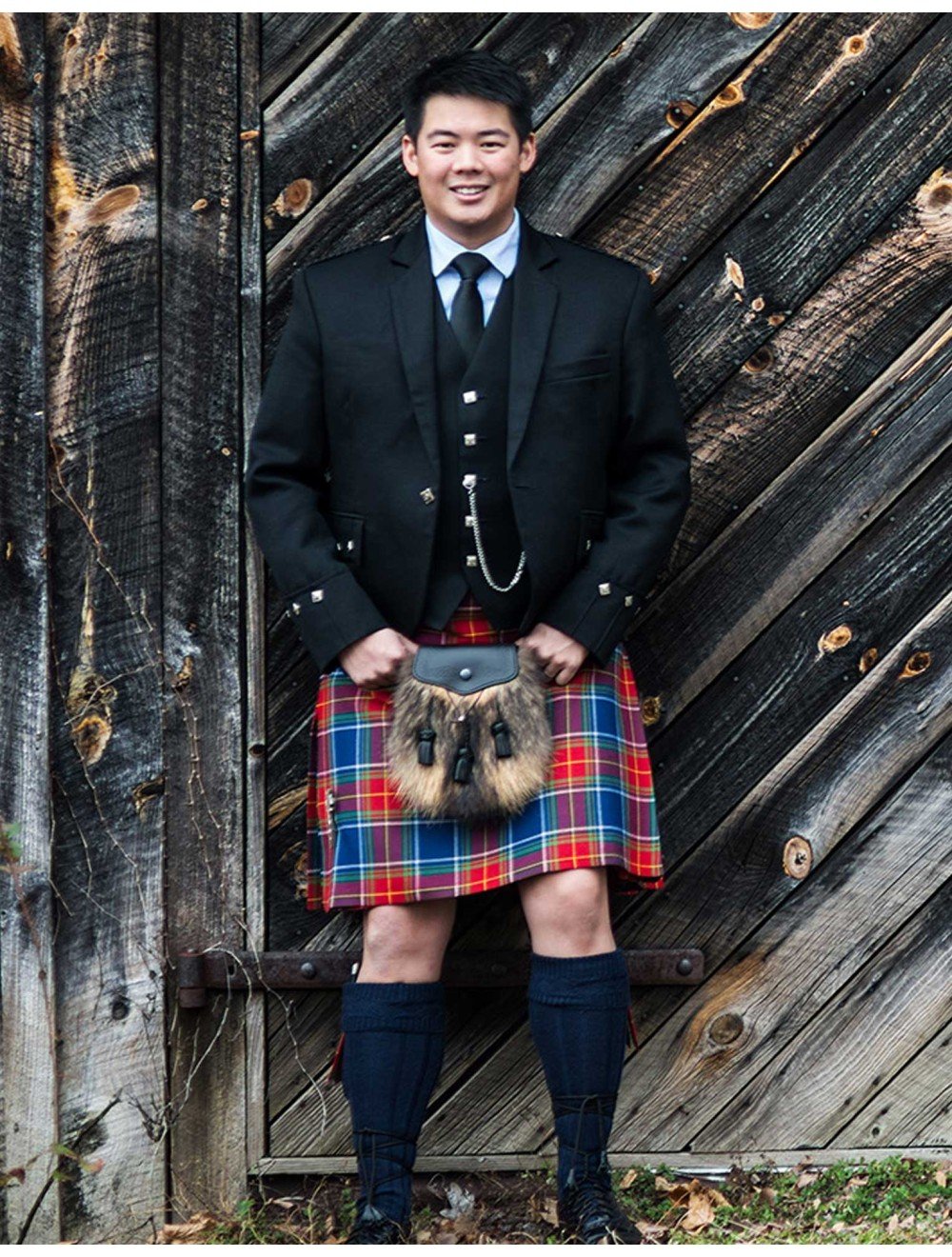 Traditional Tartan Kilts For Men - Custom Made - Scottish Tartan Kilts For Men - outlets 8 Yard Traditional Tartan Kilts - Scottish Utility Kilts