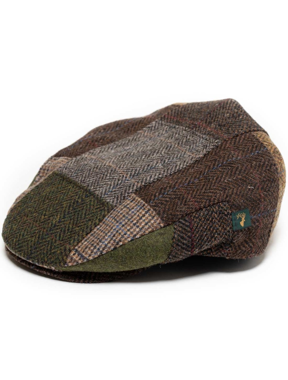 Quilted flat cap on sale