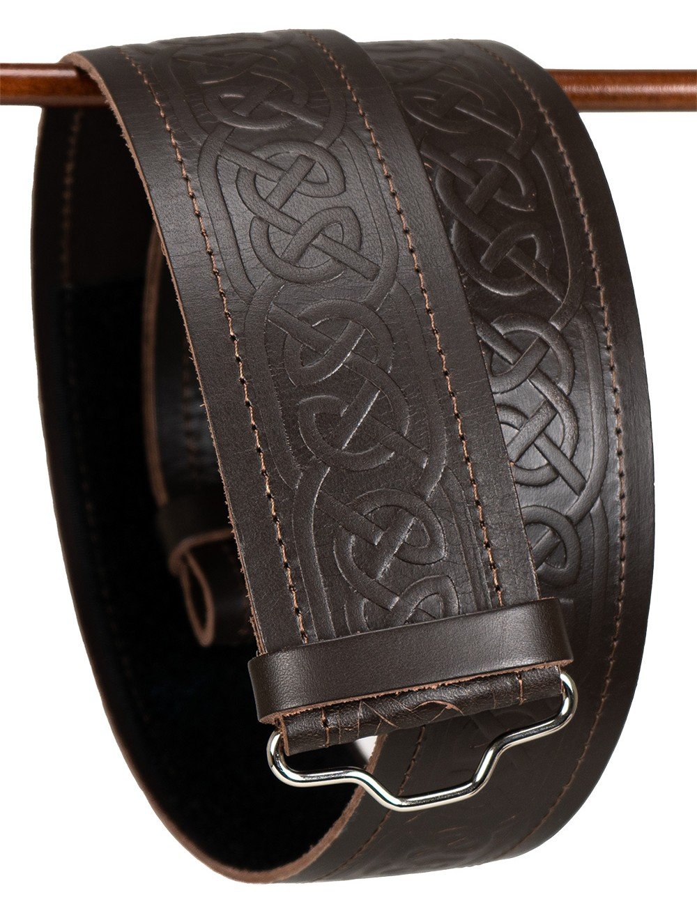 Celtic leather belt hotsell