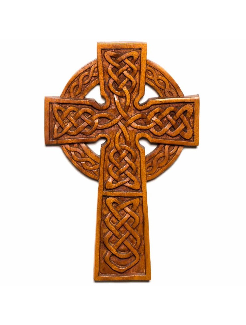 Large Celtic Cross, Celtic newest Cross, Handmade, Wood Carving