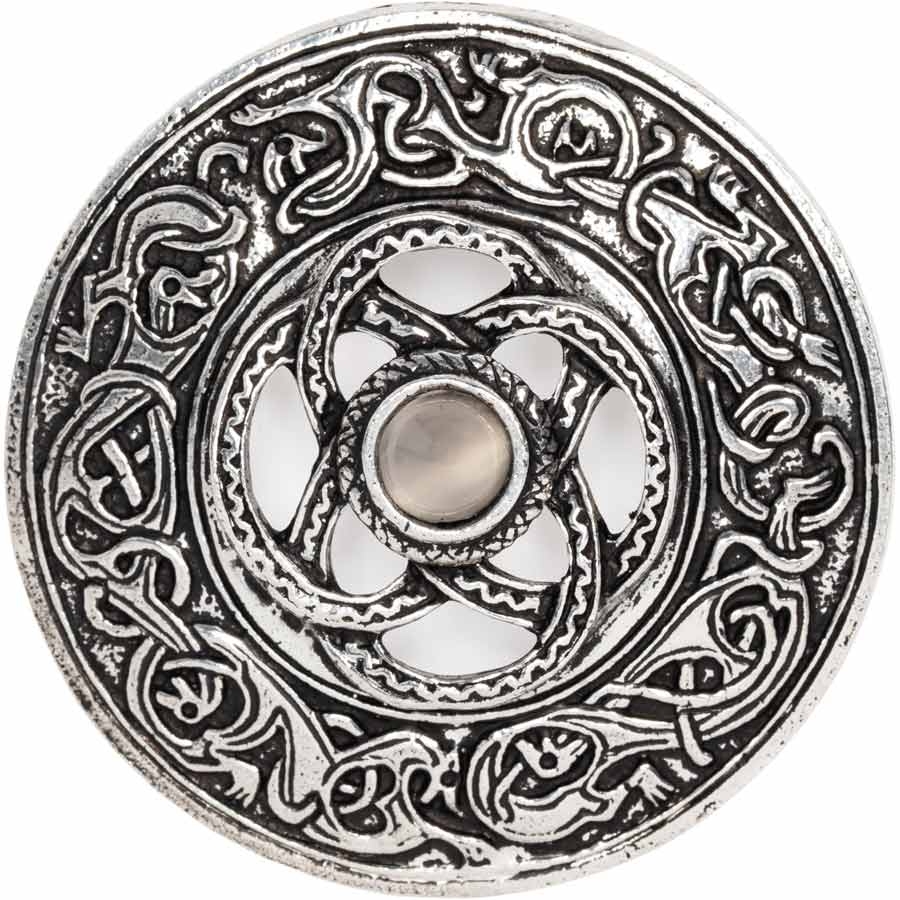 Women :: Accessories :: Celtic Knot (M) Pewter Scarf Ring